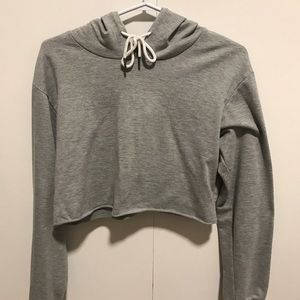 Cropped hoodie